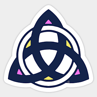 Triquetra Knot 1 Sticker